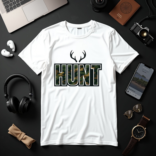 ''HUNT'' Wanderara Travel Tee